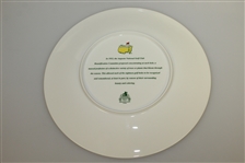 Masters Tournament Pickard Beautification Committee Plate - With Original Box