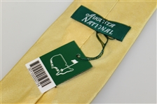 Augusta National Golf Club Member Only Gold Logo Tie