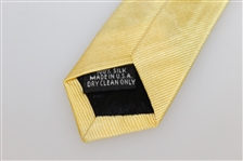 Augusta National Golf Club Member Only Gold Logo Tie