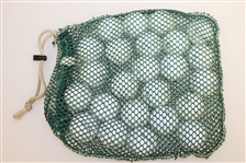 Augusta National Practice Range Titleist Golf Balls (25) & Bag with Green 'Range' Caddy Hat