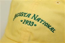 Augusta National Golf Club Member Yellow '1933' Caddy Hat