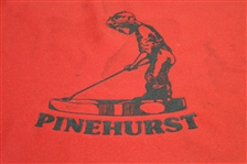Pinehurst Golf Club Red Putter Boy Used Course Flown Flag