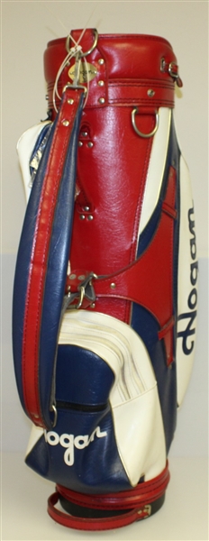 Lot Detail - Ben Hogan Company Red, White, & Blue Logo Golf Bag with  Headcover & Hogan Golf Ball
