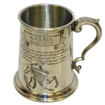 Augusta National Golf Club Pewter Golf Tankard - Made in England