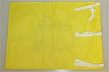 Jack Nicklaus Signed Masters Undated Flag with All 6 Wins Notation JSA ALOA
