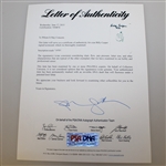Byron Nelson, Doug Ford, & Billy Casper Signed Augusta National Scorecards JSA ALOA