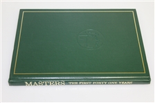 Masters Tournament 'First Forty One Years' Annual Book