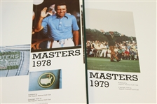 Two Masters Tournament Annual Books - 1978 & 1979
