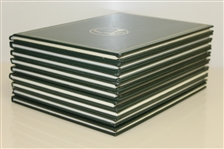 Nine Masters Tournament Annual Books - 1990-1999 (1997 Not Included)