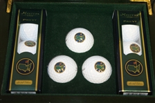 Masters 2015 Commemorative Emerald Box with Two Sleeves of Golf Balls