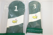 Five Masters Exclusive Leather Headcovers - Driver, 3 Wood, Utility, Hybrid, & Putter