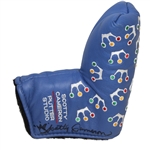 Scotty Cameron Signed Cameron Limited Edition Putter Studio Blue Mini Crown Headcover - 2002 JSA ALOA