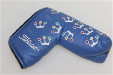 Scotty Cameron Signed Cameron Limited Edition 'Putter Studio' Blue Mini Crown Headcover - 2002 JSA ALOA