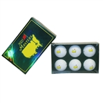 2005 Masters Tournament Half Dozen Pro V1 Golf Balls in Original Box - Unopened
