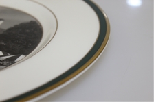 Augusta National Members 8 Inch Pickard Plate Depicts Clubhouse - In Original Box