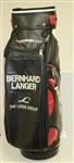 Bernhard Langer Signed Personal AdamsGolf 'The Linde Group' Golf Bag w/ Rain Cover JSA ALOA 