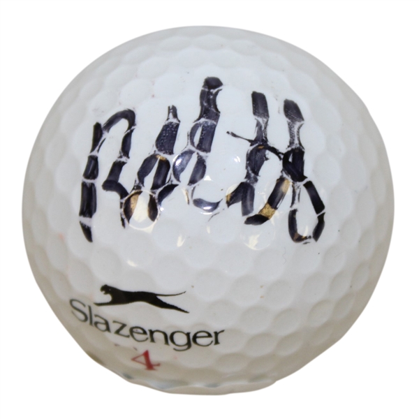 Bubba Watson Signed Masters Slazenger Logo Golf Ball JSA #AA64072