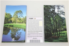 Hootie Johnsons, Billy Payne, & Jim Nantz Signed Masters Spectator Guides JSA ALOA