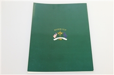 1999 Ryder Cup at The Country Club USA Team Signed Program - Missing Four JSA ALOA