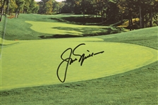 Jack Nicklaus Signed 'A Golden Eighteen' Book - Author Also Signed JSA ALOA