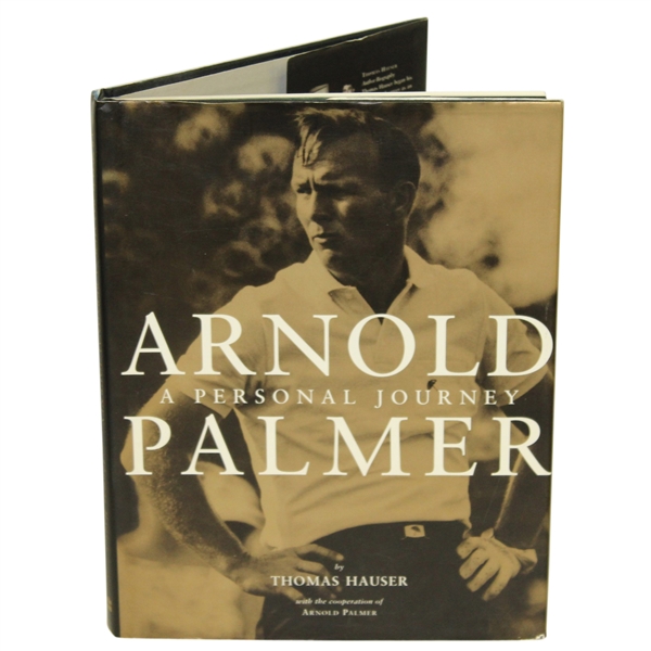 Arnold Palmer Signed A Personal Journey Book - Inscribed To Ralph JSA #R19048