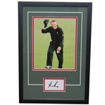 Gary Player Signed Cut with Photo in Signature Series Frame JSA ALOA