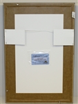 Gary Player Signed Cut with Photo in 'Signature Series' Frame JSA ALOA