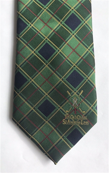 Old Course at St. Andrews Tartan Collection 100% Silk Tie