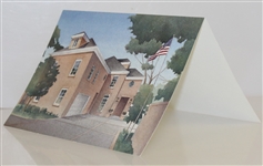 41st President George H. W. Bush Handwritten, Fully Signed Thank You Card to Doug Sanders JSA ALOA
