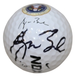 43rd President George W. Bush Signed Presidential Logo Golf Ball JSA ALOA