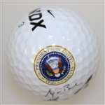 43rd President George W. Bush Signed Presidential Logo Golf Ball JSA ALOA
