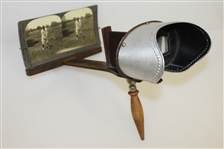 Original Keystone View Co. Complete Set in Original Case of Stereographic Library Vol. I - Full Set of 50