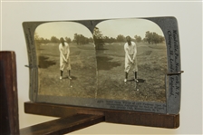Original Keystone View Co. Complete Set in Original Case of Stereographic Library Vol. I - Full Set of 50