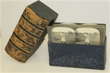 Original Keystone View Co. Complete Set in Original Case of Stereographic Library Vol. I - Full Set of 50