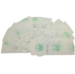 Twenty Ben Hogan Signed Shady Oaks Country Club Member Checks/Receipts JSA ALOA