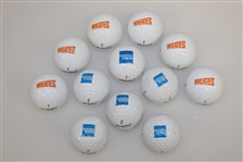 Dozen Tiger Woods Autograph Titleist 'Wheaties' & 'American Express' Logo Golf Balls