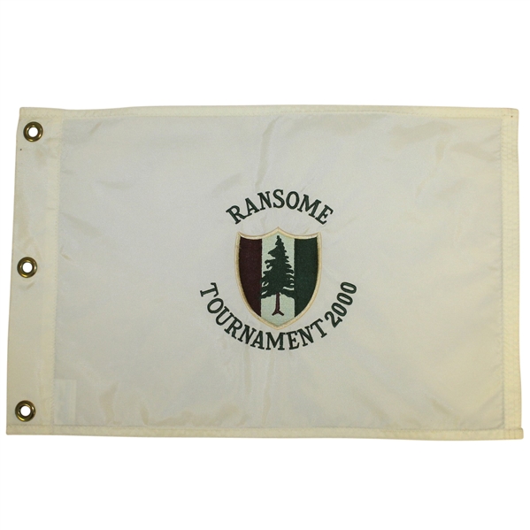 Pine Valley Golf Club 2000 Ransome Tournament Used Flag
