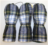1995 Open Championship at Old Course St. Andrews Set of Three Tartan Head Covers
