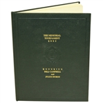 2003 Memorial Tournament Ltd Ed Book Honoring Bill Campbell and Julius Boros #67/250