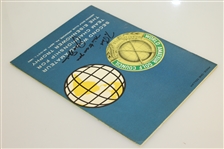 Jack Nicklaus Signed 1960 World Amateur Team Championship at Merion Program JSA ALOA