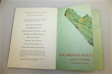 Jack Nicklaus Signed 1960 World Amateur Team Championship at Merion Program JSA ALOA