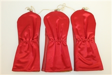 1950's Wilson Red Head Covers #1, 2, & 3 in Original Box - Never Used Condition
