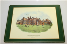 Set of Four Cork Board Pimpernel Famous British Golf Clubs Placemats - 12 x 16