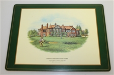 Set of Four Cork Board Pimpernel Famous British Golf Clubs Placemats - 12 x 16