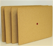 Set of Four Cork Board Pimpernel Famous British Golf Clubs Placemats - 12 x 16