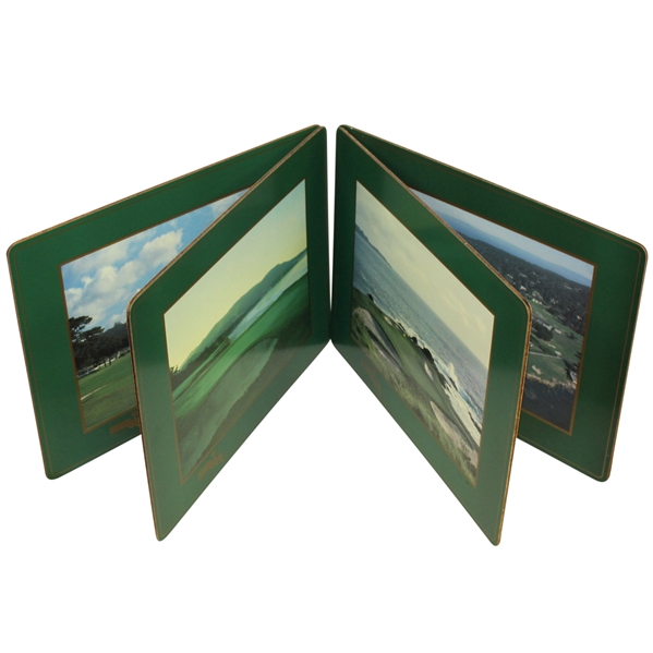 Set of Four Cork Board Pimpernel Pebble Beach Golf Links Placemats - 12" x 16"