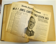 Family Funeral Scrapbook of Robert Tyre Jones - Grandfather & Namesake of Bobby Jones