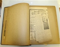 Family Funeral Scrapbook of Robert Tyre Jones - Grandfather & Namesake of Bobby Jones