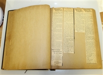 Family Funeral Scrapbook of Robert Tyre Jones - Grandfather & Namesake of Bobby Jones