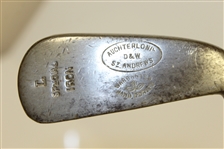 Warranted Hand Forged Ladies Auchterlonie D&W St. Andrews Special Iron